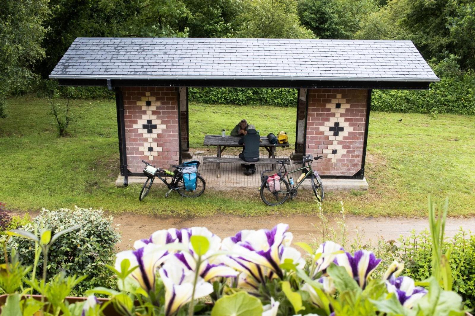 Ostal Scrignac - Gite D'Etape De La Gare Exteriér fotografie